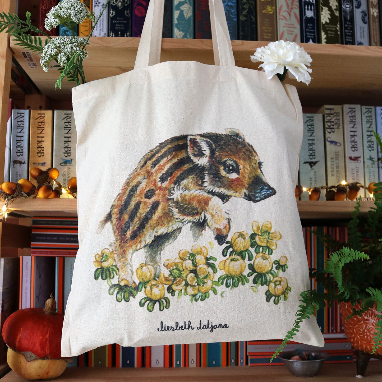 "Boar" Tote bag