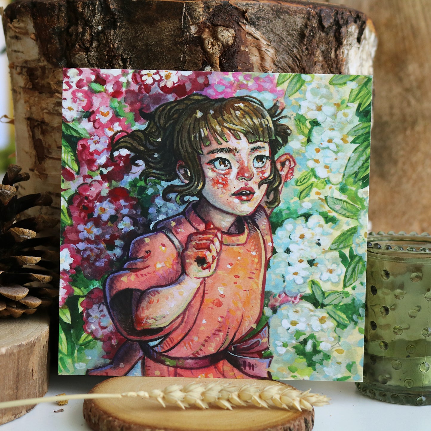 "Chihiro" Postcard print