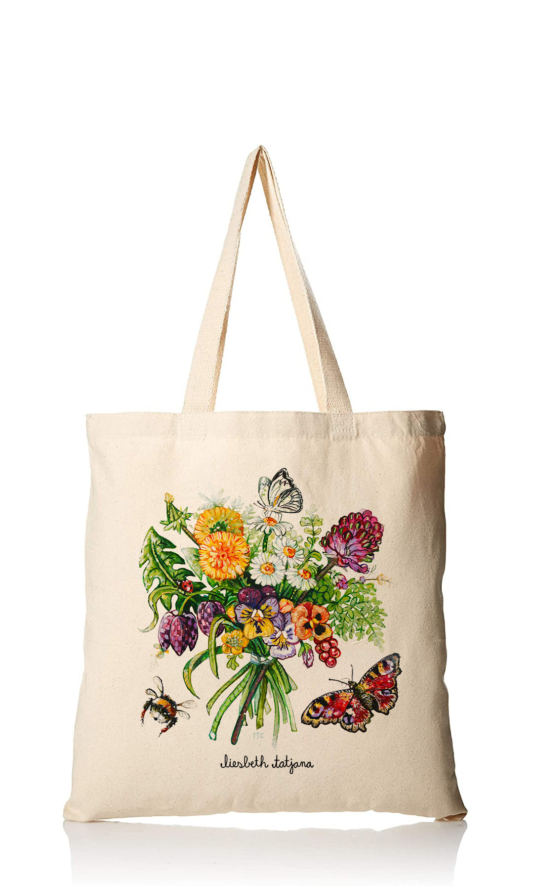 "April Flowers" Tote Bag