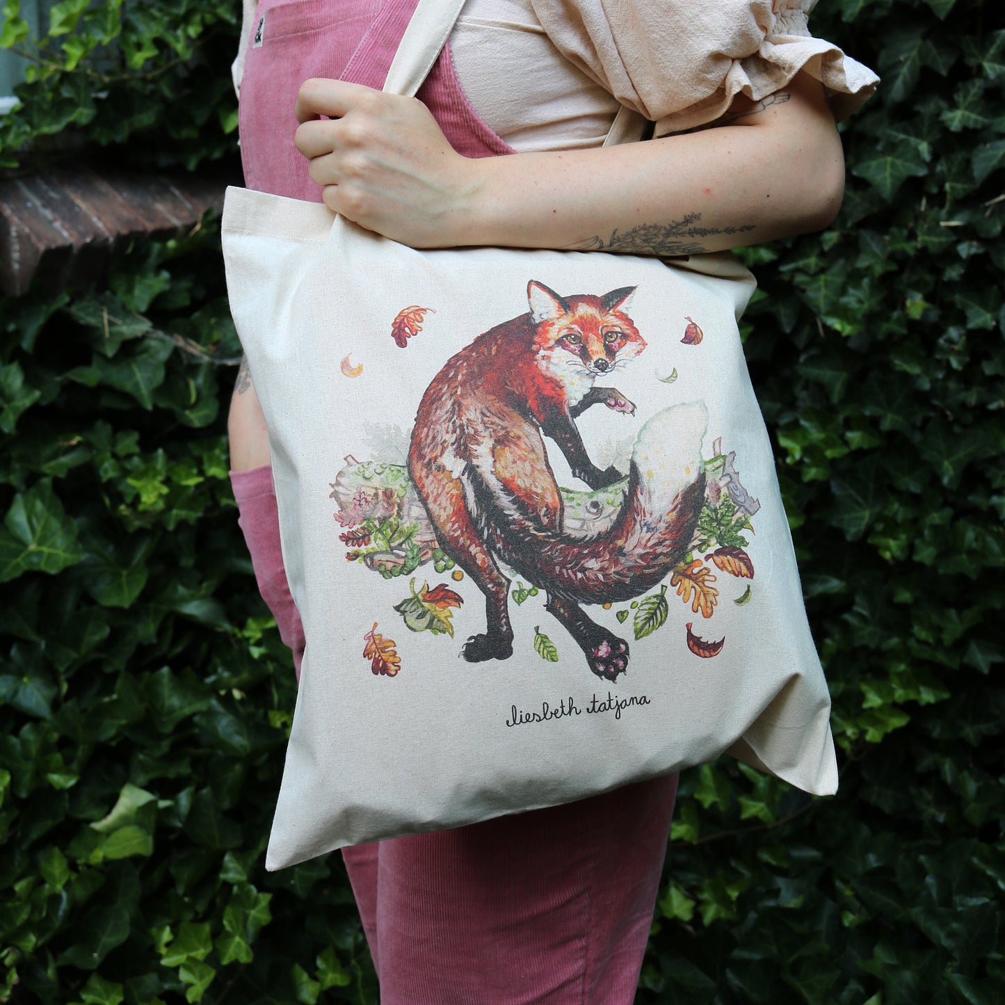 "Fox" tote bag