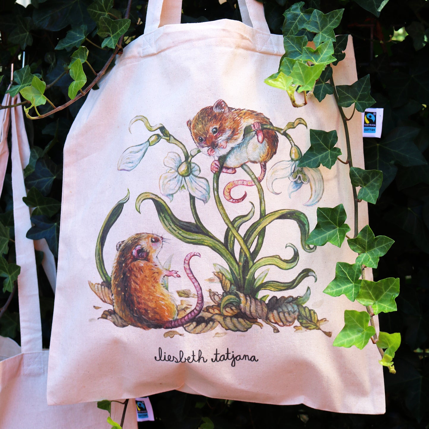 "Mice" tote bag